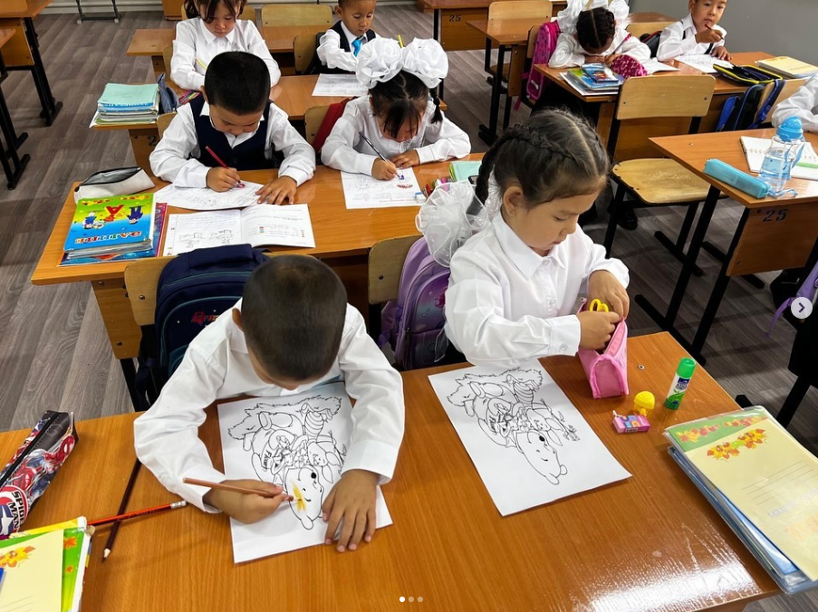 “Балалар бояулары”