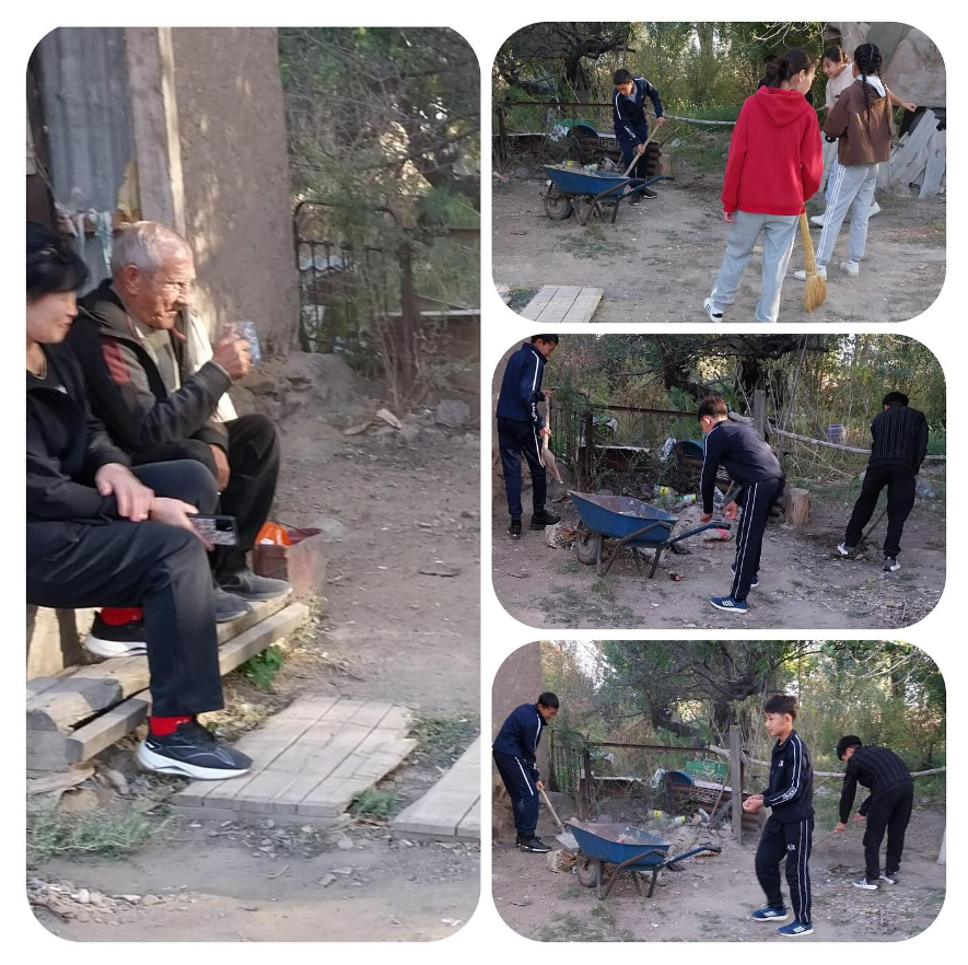 "Қарттарға көмектесейік!" акциясы